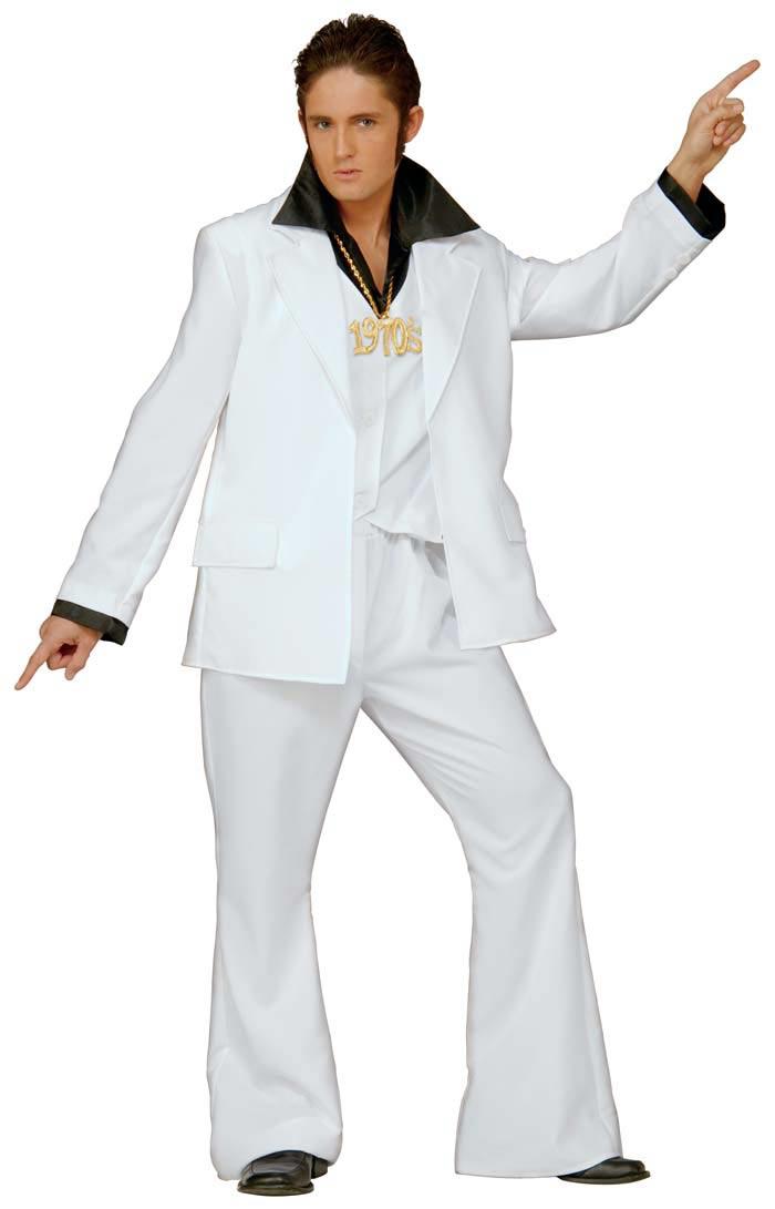 Saturday Night Fever Costume Reto Fancy Dress by Palmers 3163 available here at Karnival Costumes online party shop