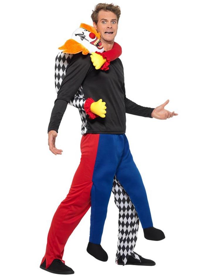 Halloween Piggyback Kidnap Clown Costume by Smiffy 40330 Karnival