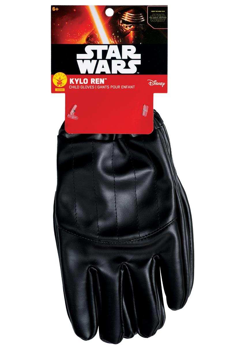 Kylo Ren Costume Gloves (Children's) by Rubies 32269. Fully licensed they are available here at Karnival Costumes online party shop