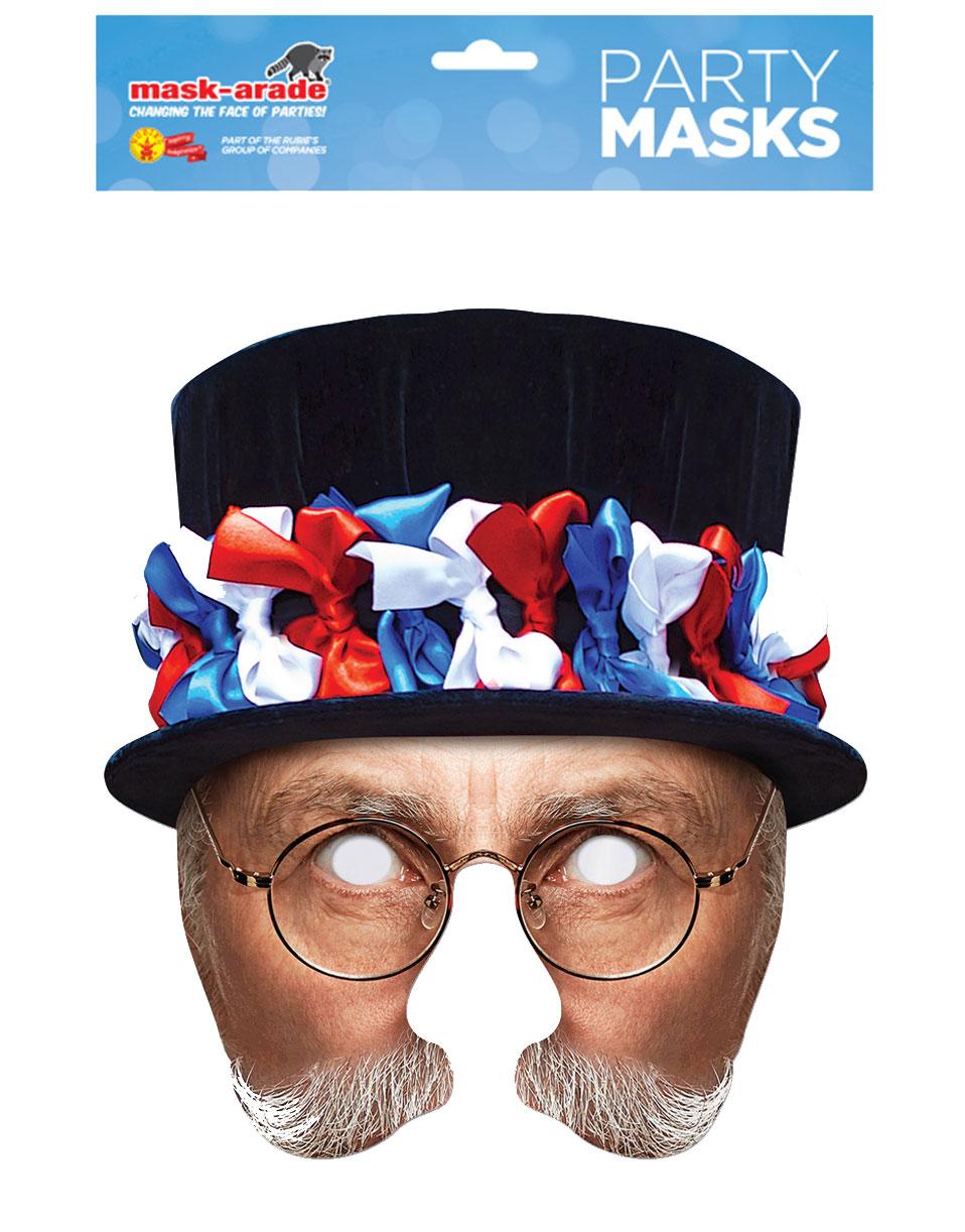 Beefeater Half-Face Mask by Mask-erade BEEFE01 available from the collection here at Karnival Costumes online party shop