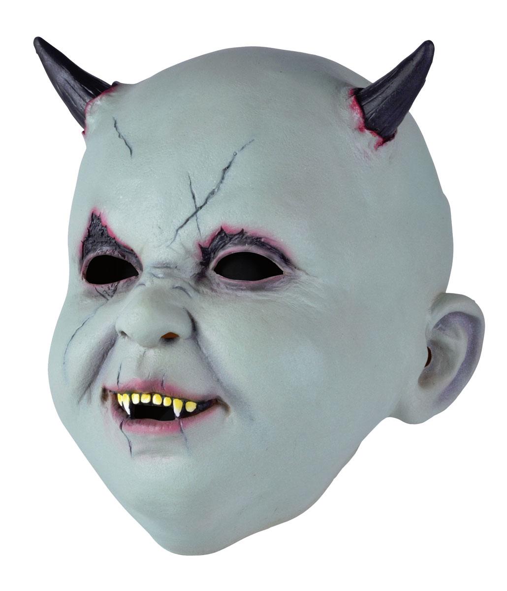 Adult Devil Baby Mask Halloween Costume Masks by Bristol Novelties BM516 available here at Karnival Costumes online party shop