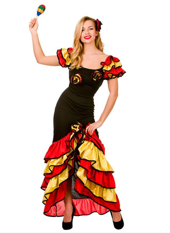 Rumba Girl Costume for Adults by Wicked EF-2165 available here at Karnival Costumes online party shop