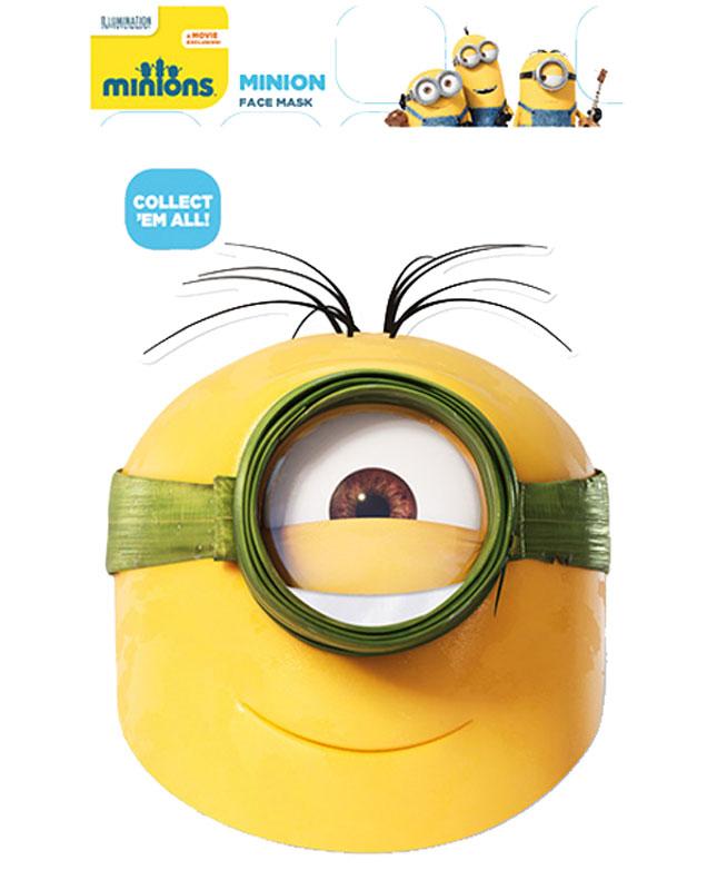 Minion Face Mask - Au Natural by Mask-arade MIAUN01 available here at Karnival Costumes online party shop