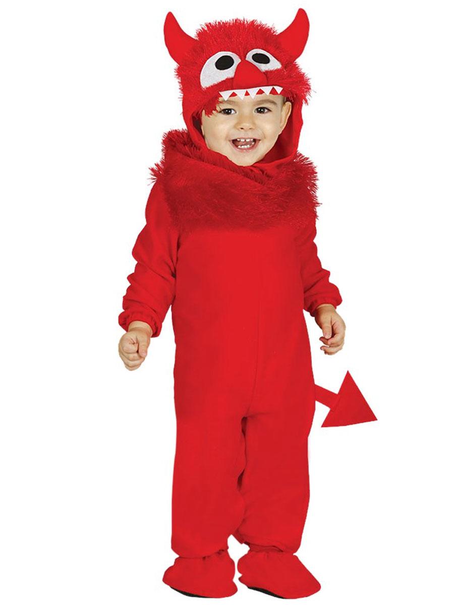 Little Devil Fancy Dress Costume for Infants Halloween parties by Guirca 85829 available in the UK here at Karnival Costumes online party shop