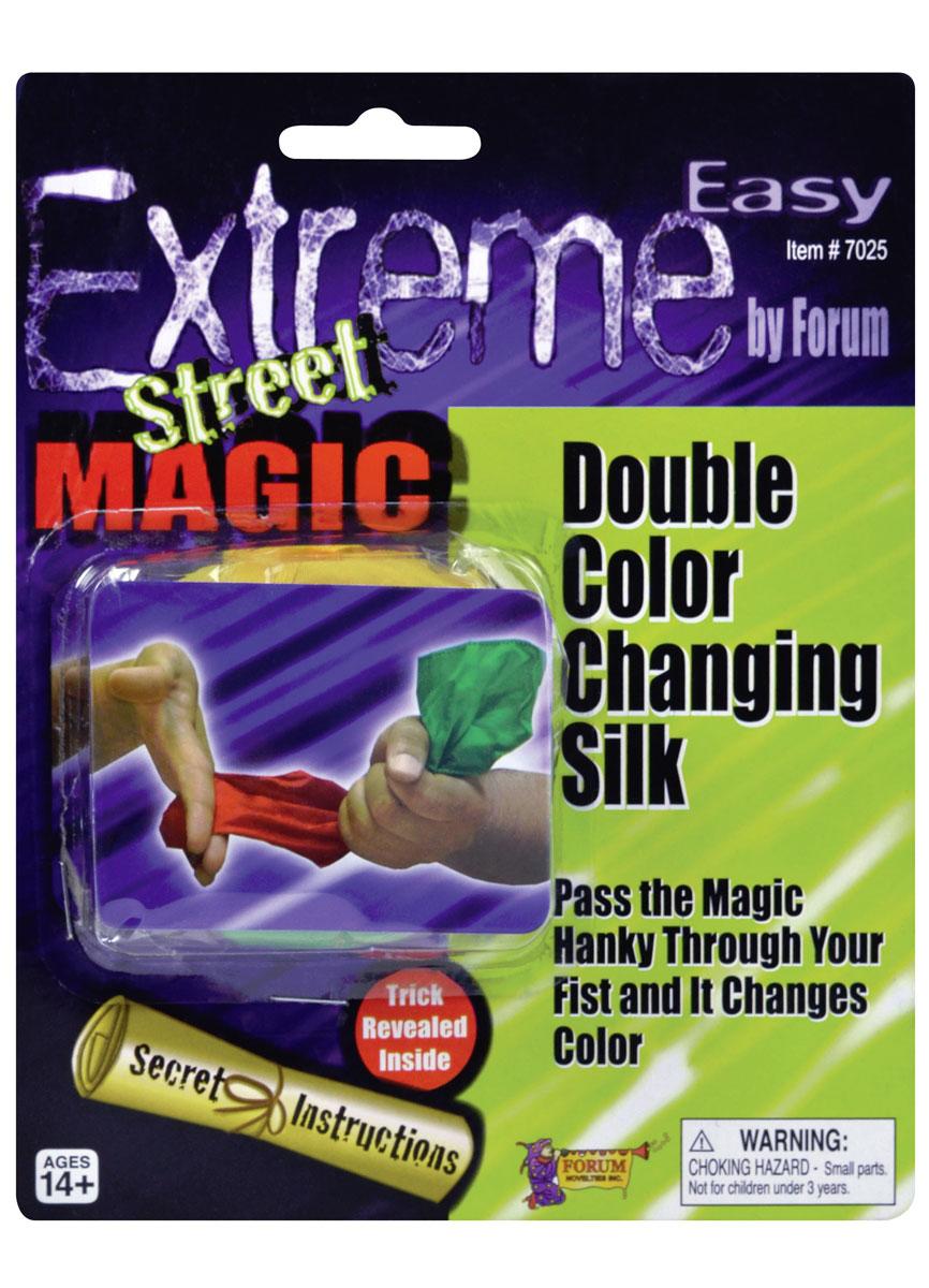 Double Colour Change Silks by Forum Novelties 65652 / MC097 available in the UK here at Karnival Costumes online party shop