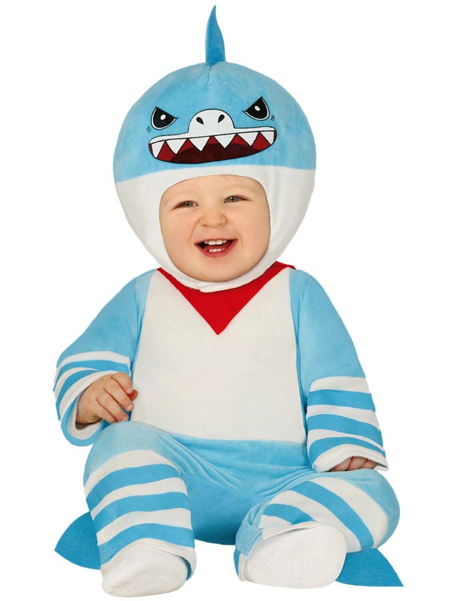 Little Baby Shark Fancy Dress Costume by Guirca 87819 available here at Karnival Costumes online party shop