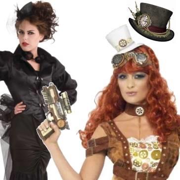 Ladies punk fancy dress top