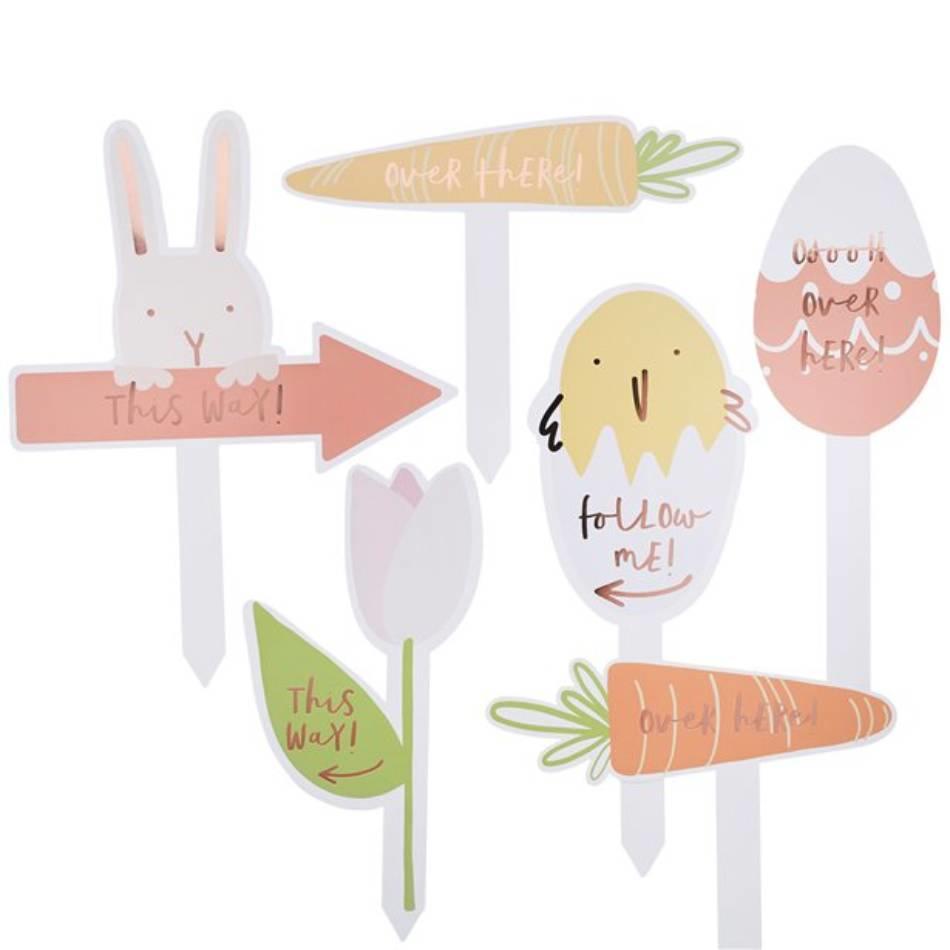 Cute Easter Egg Hunt signs by Club Green HBHE103 available here at Karnival Costumes online party shop