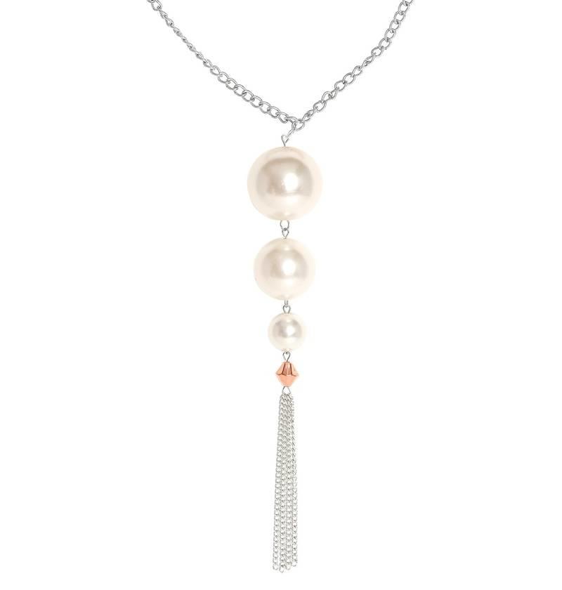Roaring Twenties Pearl Necklace by Widmann 03353 available here at Karnival Costumes online party shop