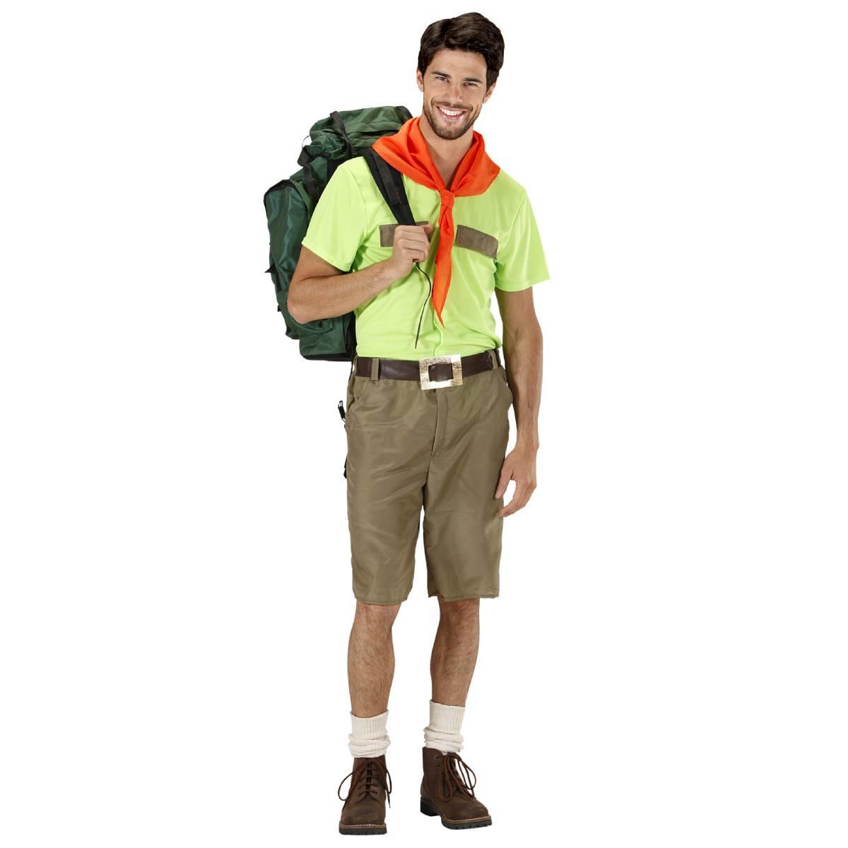 Boy Scout Costume for Men by Widmann 7607 from Karnival Costumes online party shop