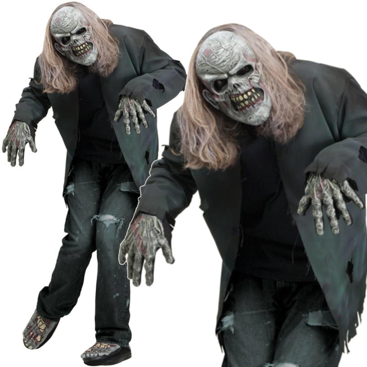 Instant Zombie Costume by Fun World 93247 available here at Karnival Costumes online party shop