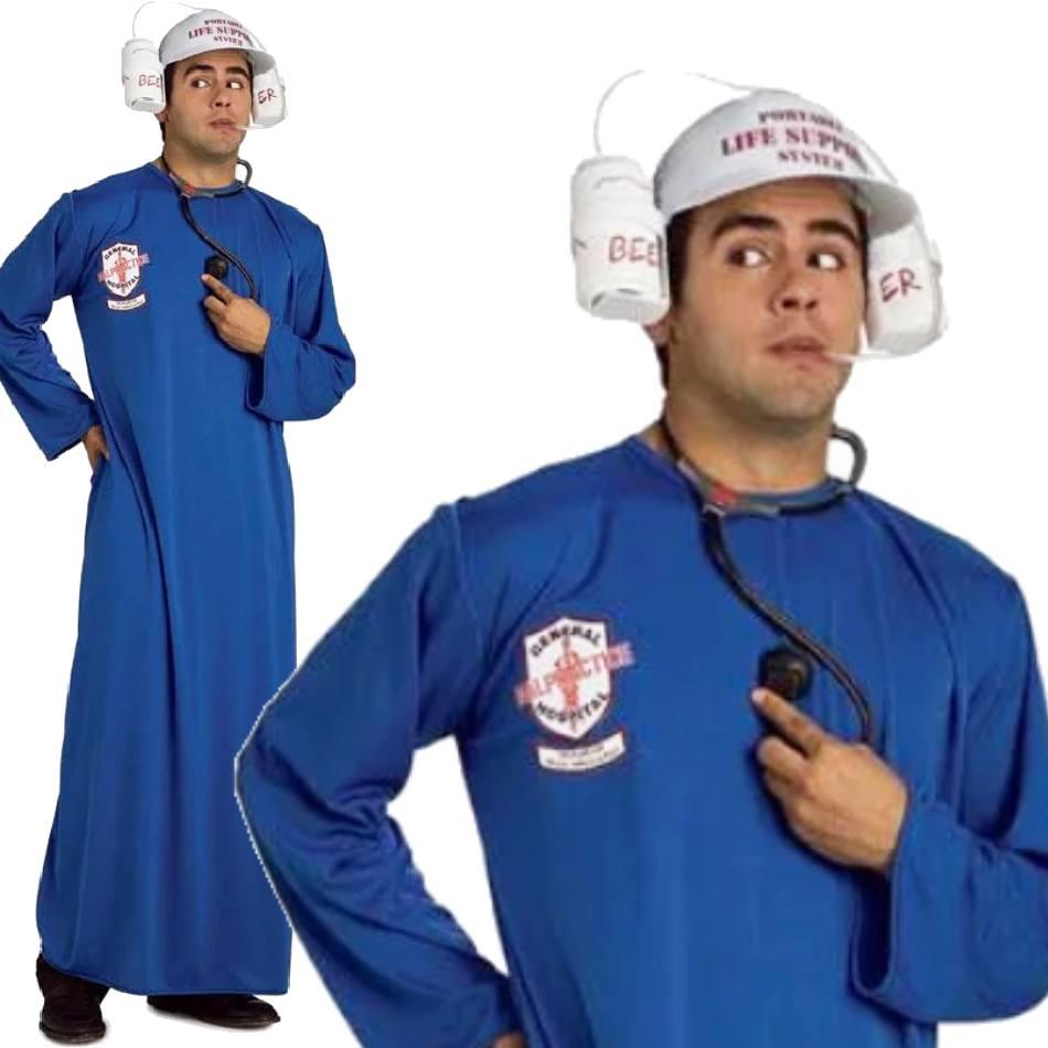 Mobile Life Support Patient Hospital Costume by Rubies 888376