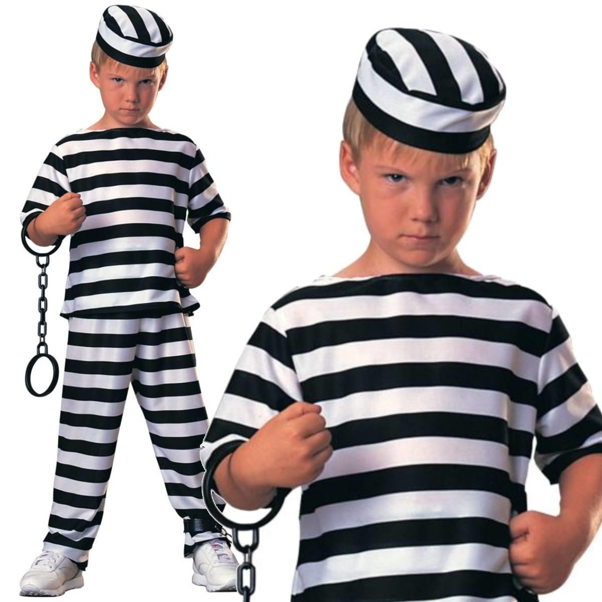 Children's Prisoner Boy Fancy Dress Costume by Rubies 881917 available here at Karnival Costumes online party shop