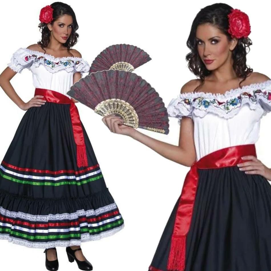 Authentic Western Sexy Senorita Costume main image 1
