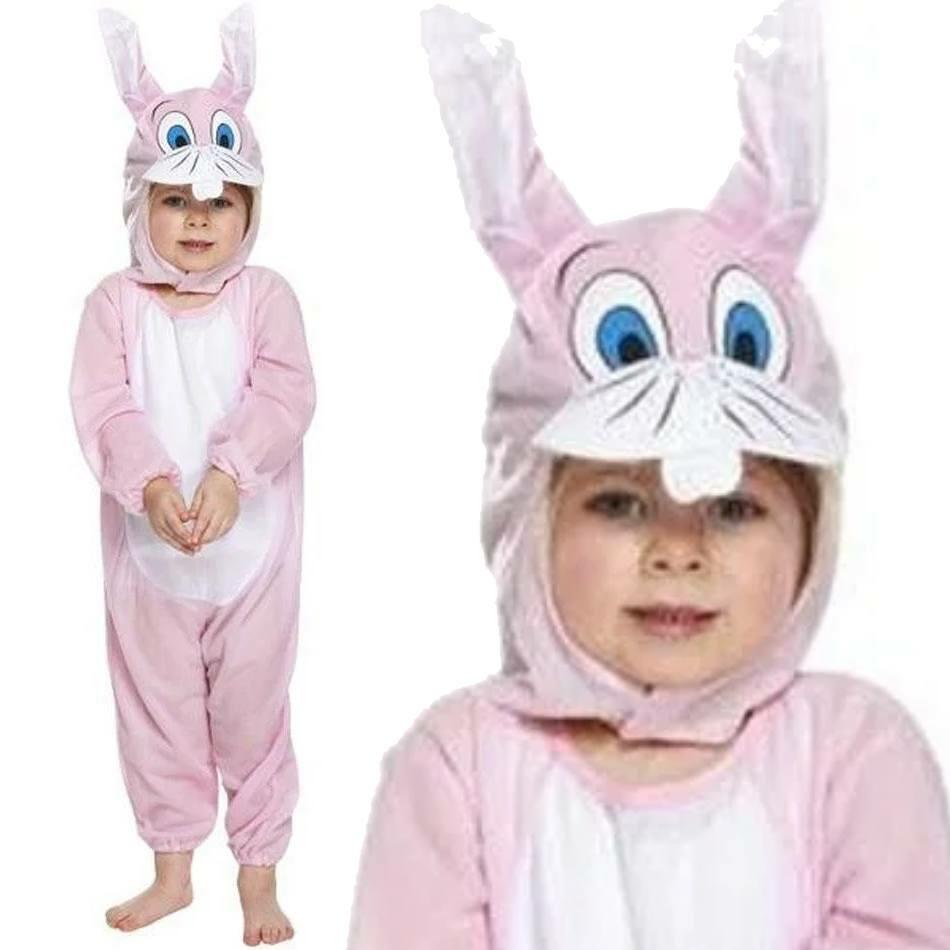 Children's Little Pink Bunny Fancy Dress Costume 51266 available here at Karnival Costumes online party shop