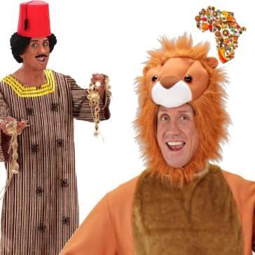 African animal fancy dress deals