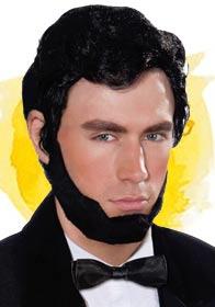 Classic American President Ab Lincoln Beard by Bristol Novelties BW914 available here at Karnival Costumes online party shop