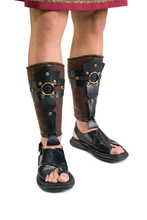 Roman Leg Guards mock armour by Rubies 6939 available here at Karnival Costumes online party shop