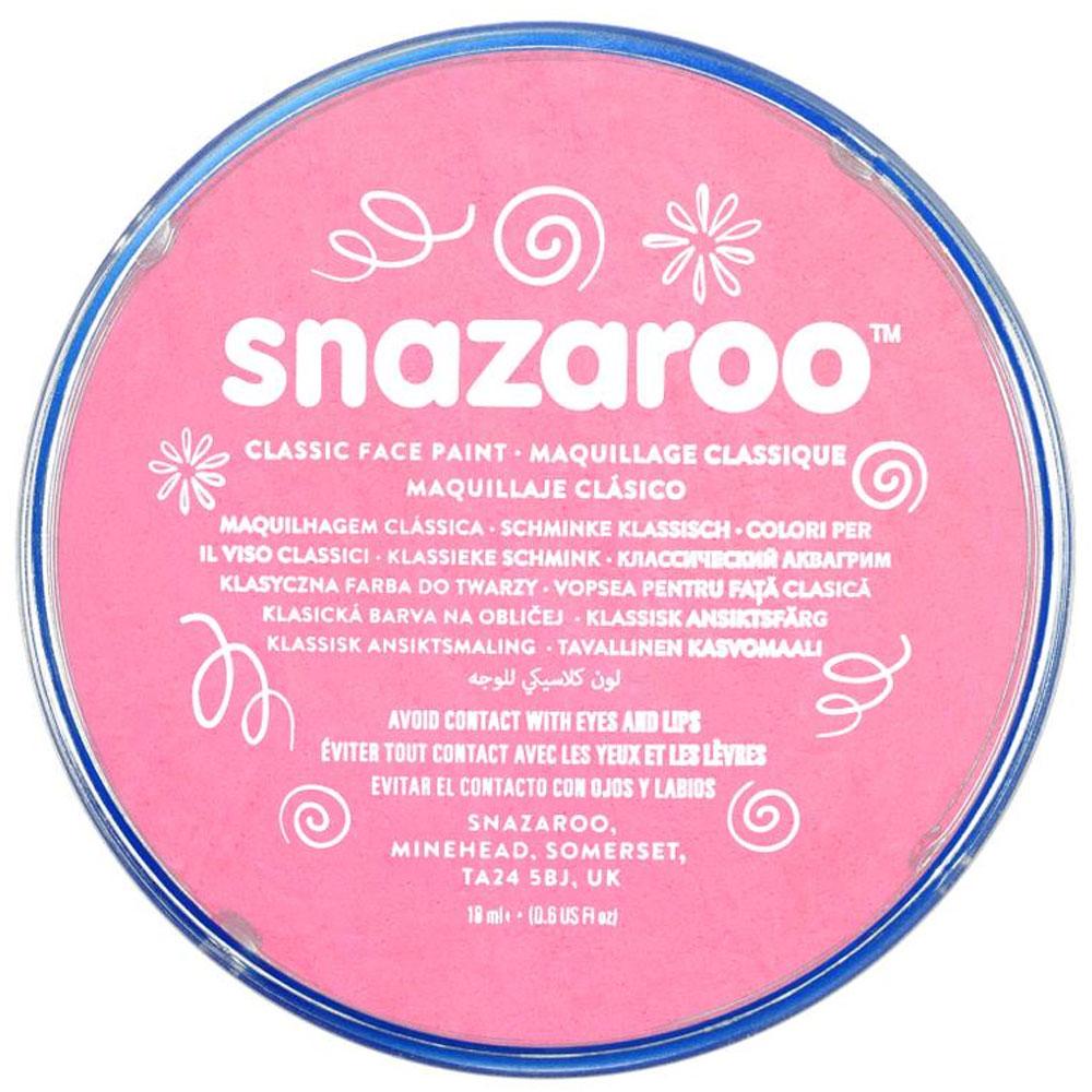 Snazaroo Pale Pink Face and Body Paint 18ml 118577 available here at Karnival Costumes online party shop