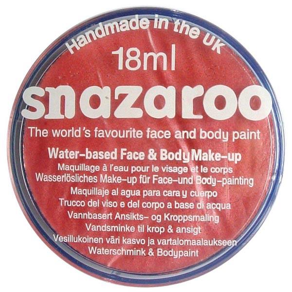 Snazaroo Face Paint Sparkle Salmon Pink Face and Body Paint available here at Karnival Costumes online party shop
