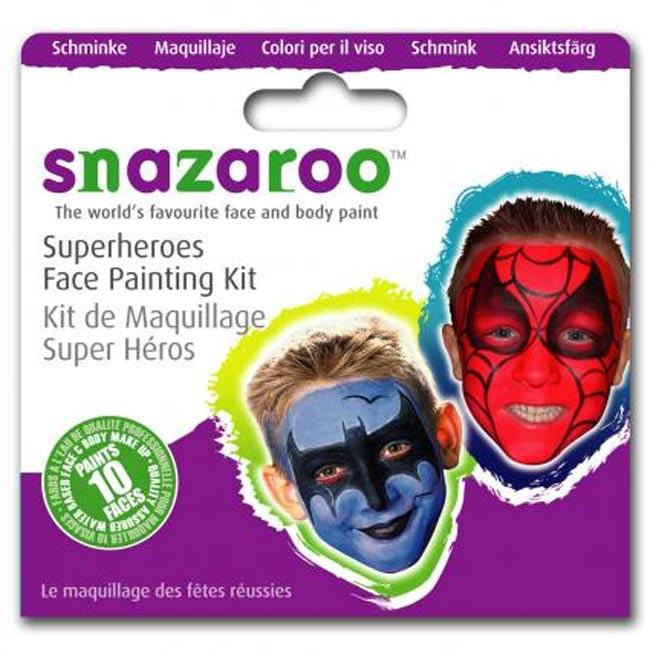 Snazaroo Suoerhero Face Painting Set