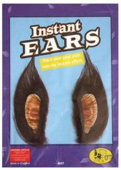 Hairy Werewolf Ears - available in assorted colours