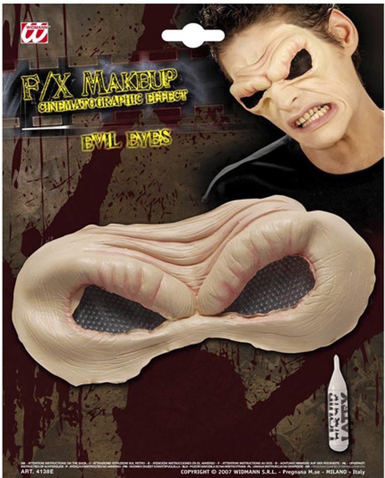 Evil Eyes Halloween costume make-up effect by Widmann 4075V available here at Karnival Costumes online Halloween shop