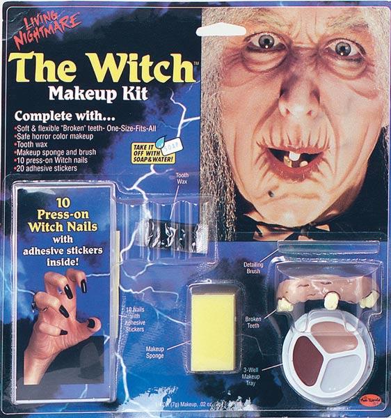 Witch Make-up and Accessories Set