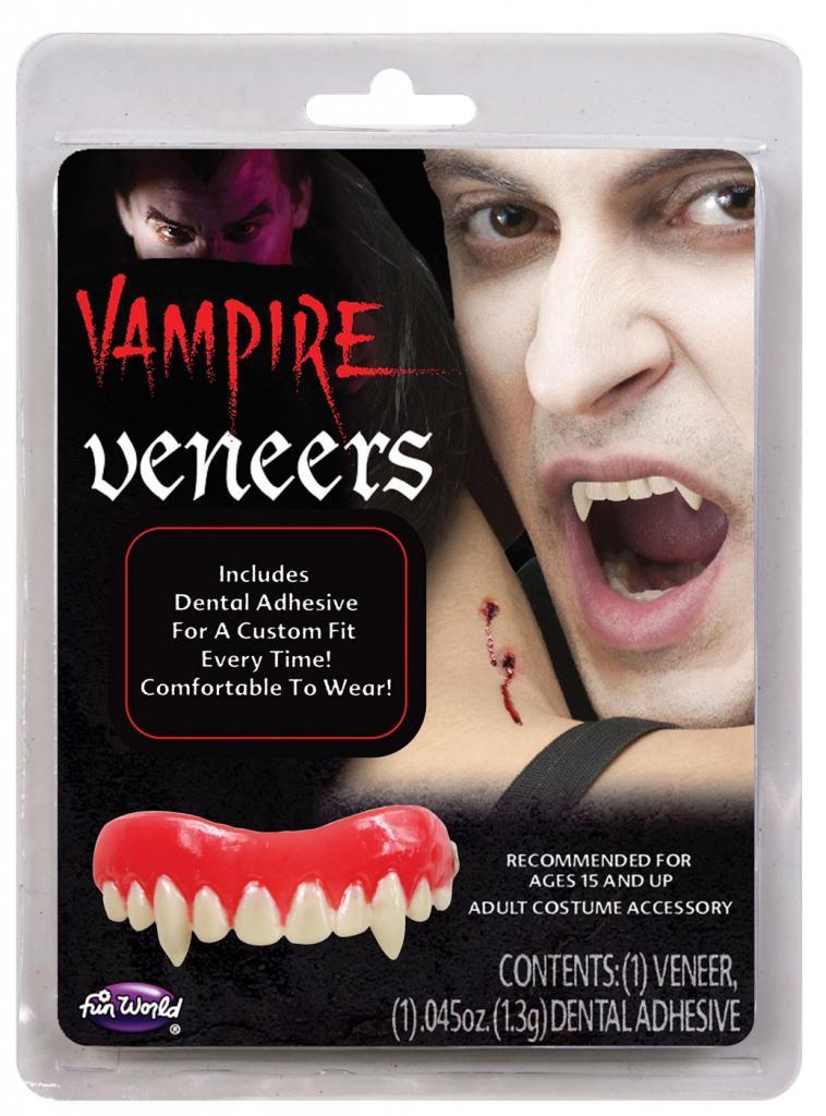Sing Fang Vampire Dental Veneer by Fun-World 8987N from Karnival Costumes in the UK