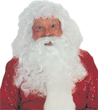 Santa Wig and Beard with Moustache