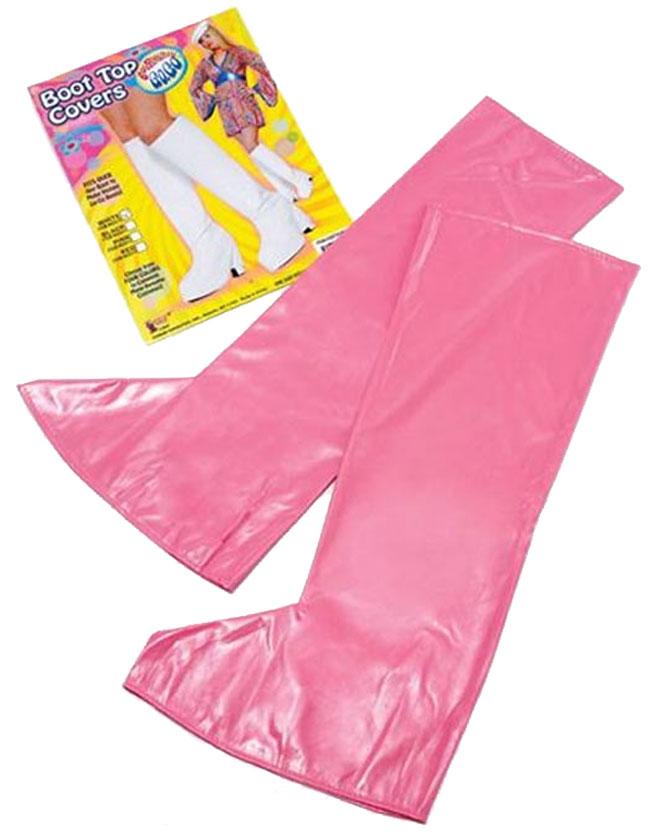 Pink Go Go Boot Tops by Bristol Novelties BA315 available here at Karnival Costumes online party shop