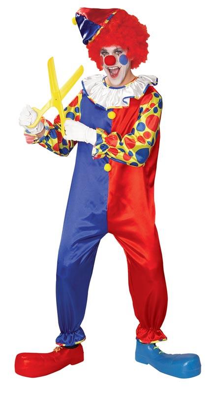 Bubbles the Clown Fancy Dress Costume
