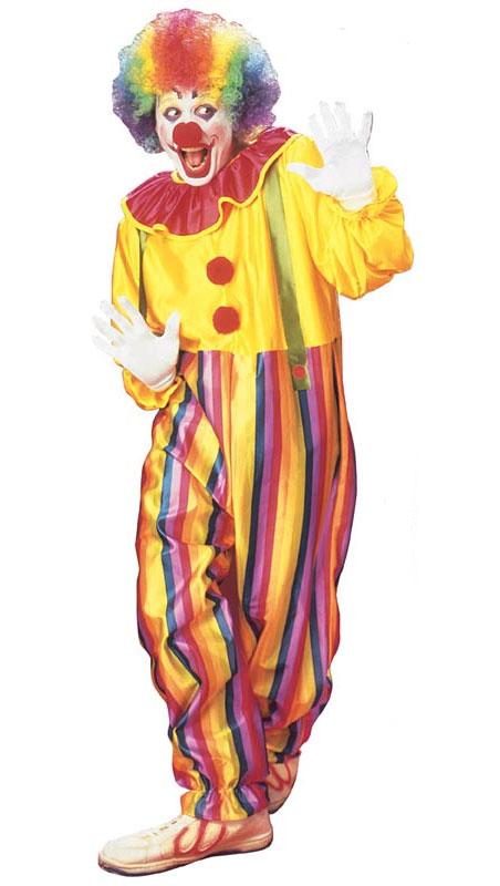 Circus Clown Adult Fancy Dress Costume by Widmann 3963F available here at Karnival Costumes online party shop