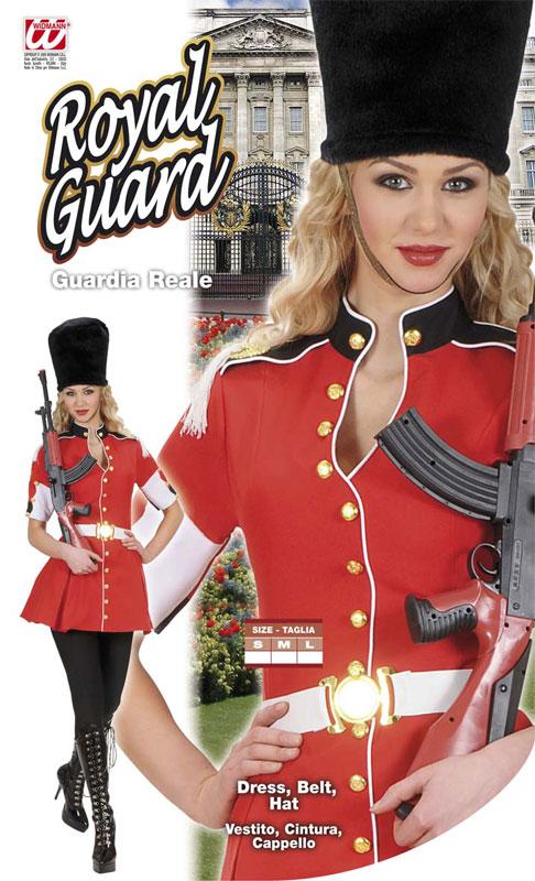 Lady's Royal Guard Fancy Dress Costume by Widmann 7153 available here at Karnival Costumes online party shop