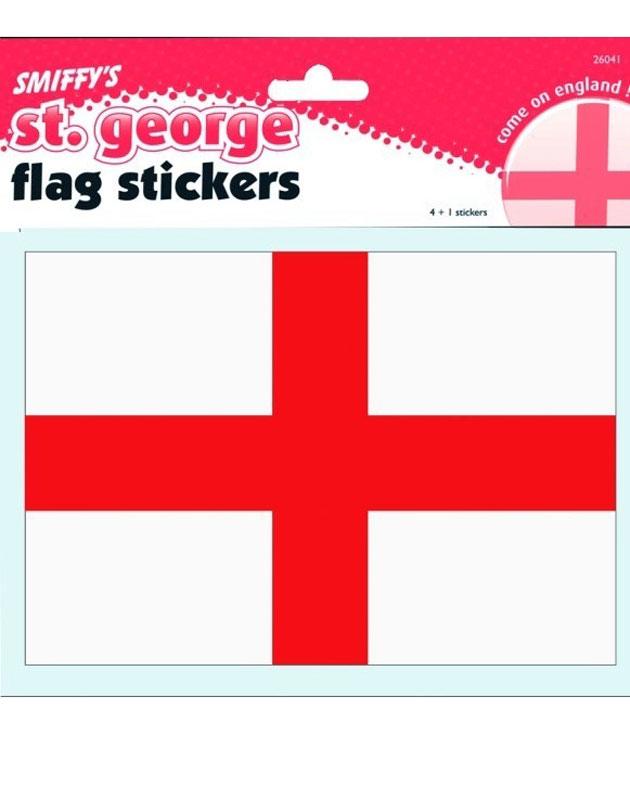 Cross of St George Sticker Flags