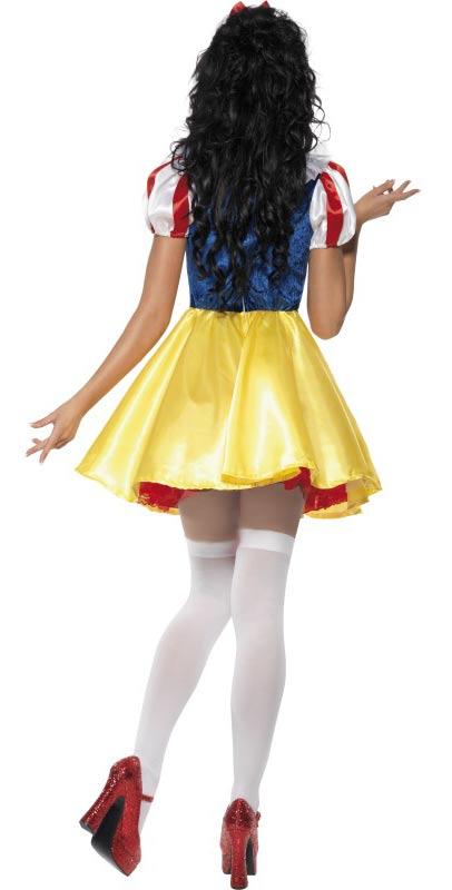 Sexy Fairytale Snow White Fancy Dress Costume
