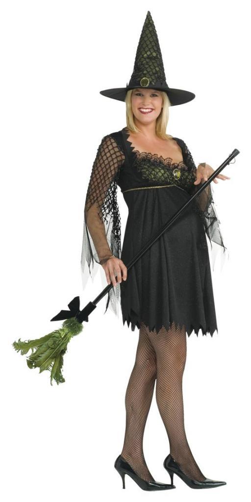 Maternity Halloween Witch Fancy Dress Costume