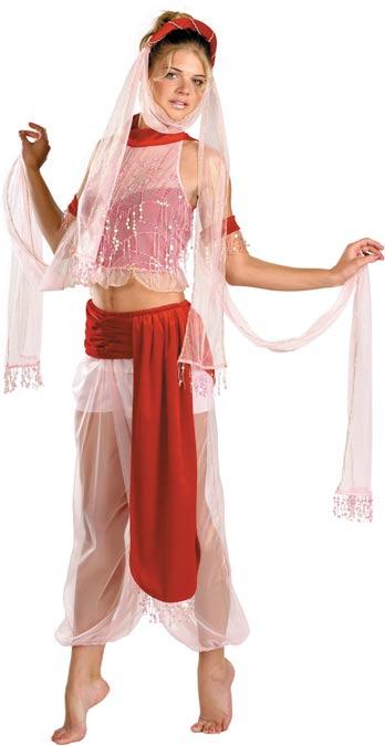 Lady's Esmeralda Enchanted Genie costume by Ceasar 520 available here at Karnival Costumes online party shop