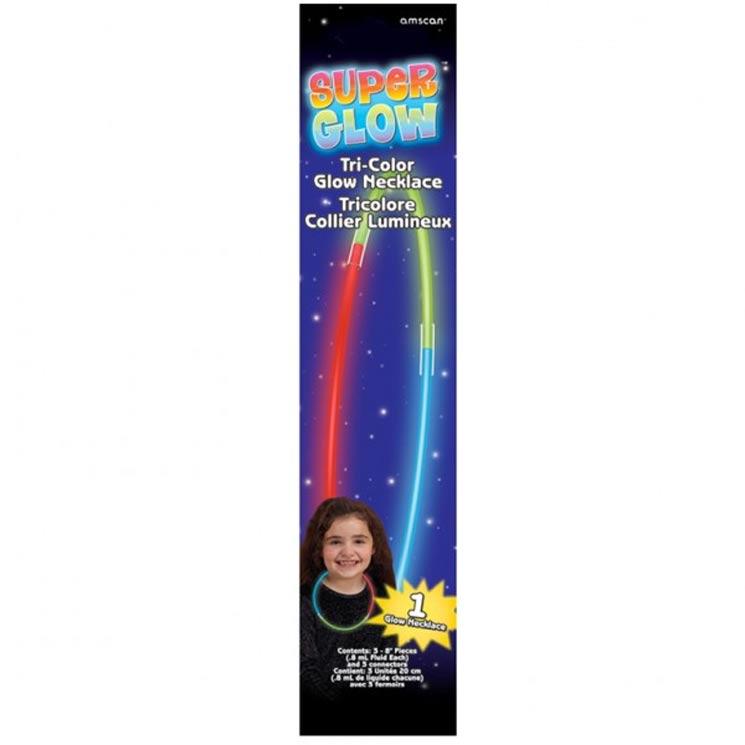 Glow Stick Party Favours - Multicoloured Glow Stick Necklace