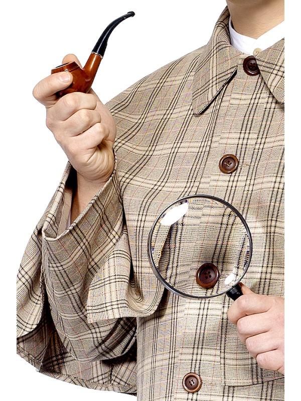 Sherlock Holmes Costume Accessory Kit by Smiffys 30370 available here at Karnival Costumes online party shop