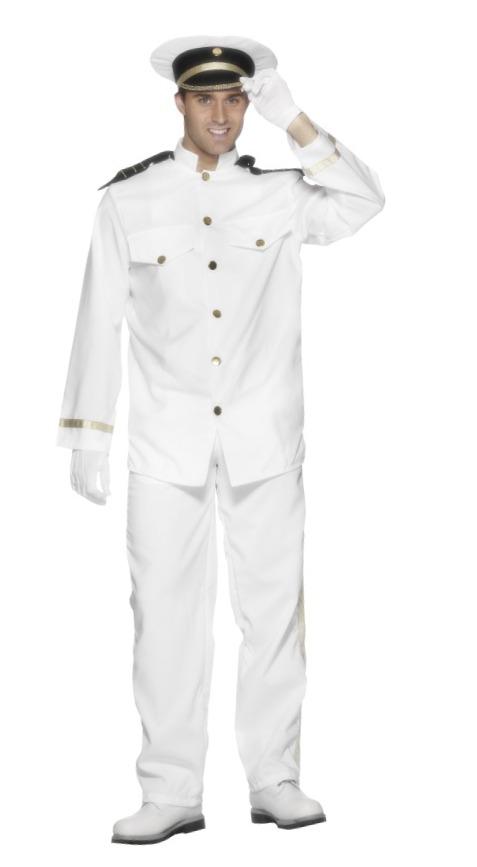 Navy Captain Fancy Dress Costume