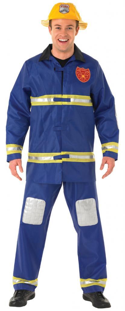 UK Fireman Fancy Dress Costume