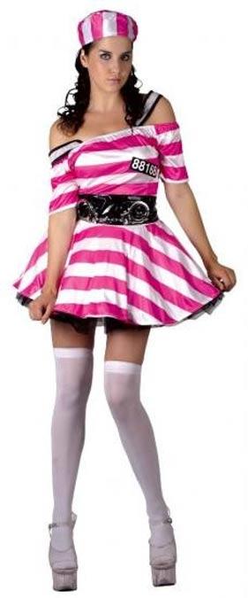 Pinkie Jail Bird Fancy Dress Costume item: 11154 available here at Karnival Costumes online party shop