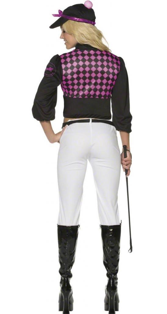 derby diva female jockey fancy dress costume horse racing costumes jockette outfit