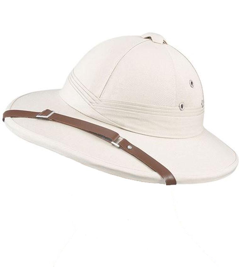 Deluxe Explorer or Safari Helmet in Beige item BH416 available from Karnival Costumes online party shop