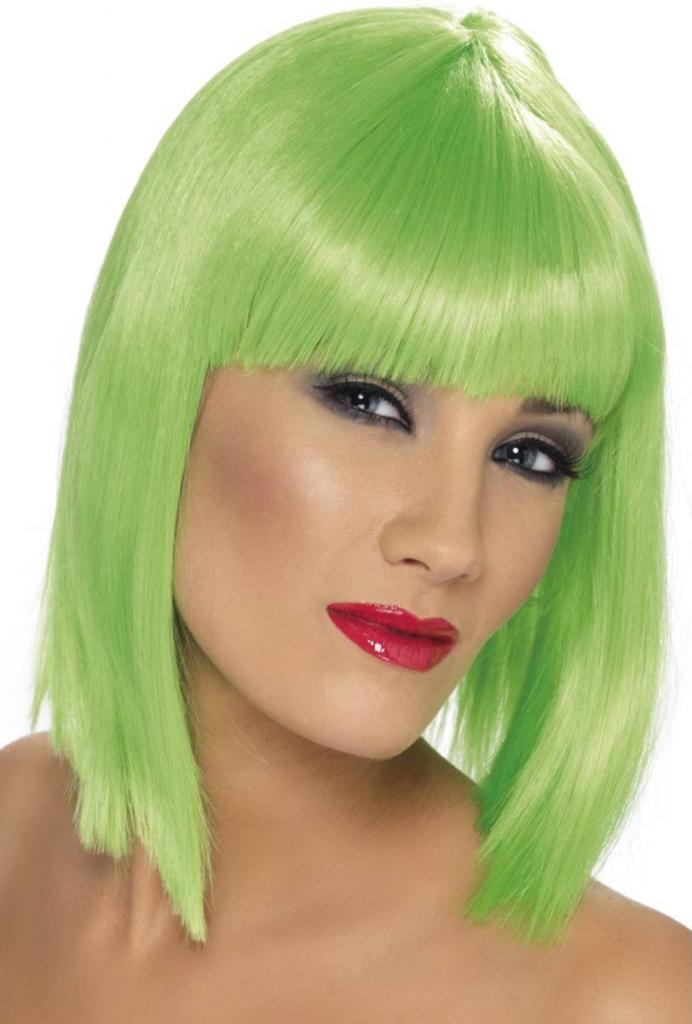 Glam Wig - Neon Green