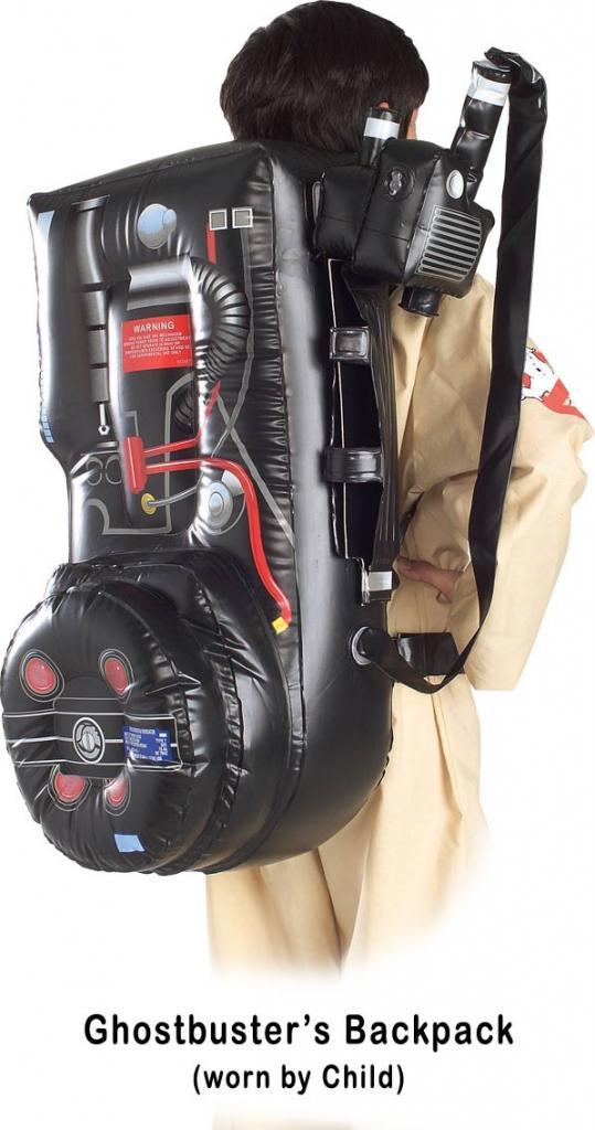 Ghostbusters Backpack which is part of the Adult Fancy Dress Costume  by Rubies 16529 available here at Karnival Costumes online party shop