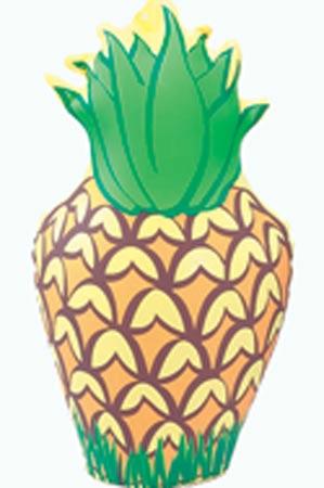 Inflatable Pineapple 14" tall by Bristol Novelties IJ032 available here at Karnival Costumes online party shop
