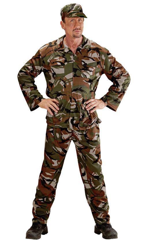 Full Cut GI Joe Army Soldier by Widmann 3251S available here at Karnival Costumes online party shop
