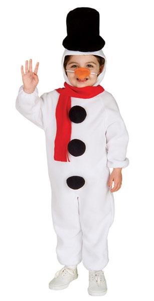 Lil' Snowman Fancy Dress Costume - Infants and Toddlers